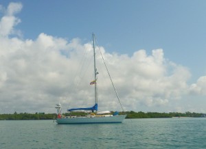 Isabela anchorage