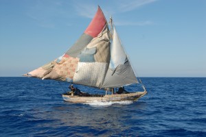 Haitian fishing boat
